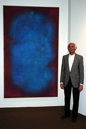 Press: Natvar Bhavsar Paintings at Contessa Gallery Explore Mysteries of Matter and Spirit Through Color, February 23, 2012 - Steve Litt, The Plain Dealer