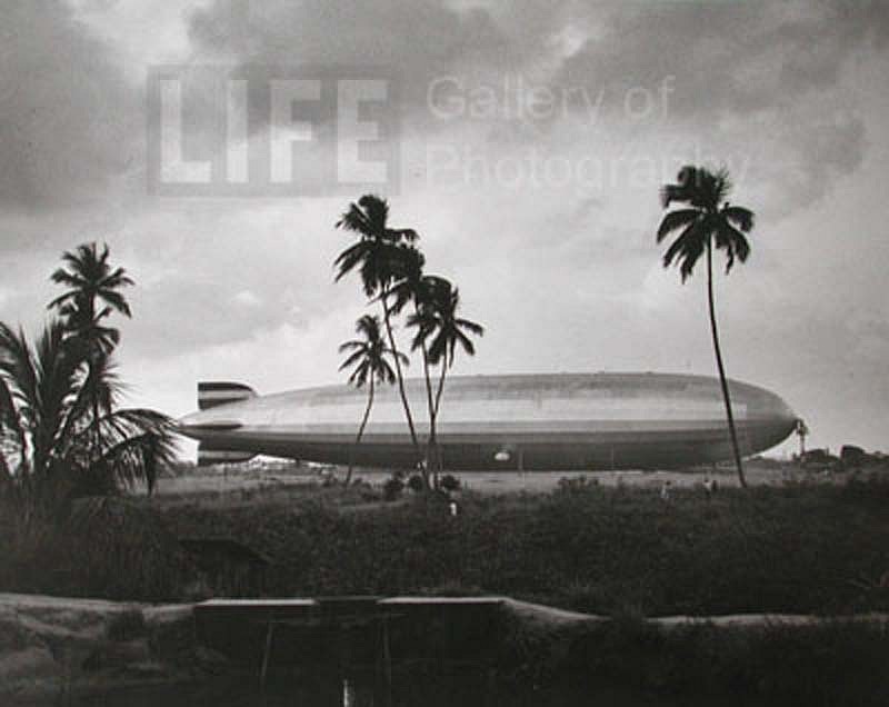 Alfred Eisenstaedt, Graf Zeppelin (Grounded), Brazil, 1937
Silver Gelatin Print, 8 x 10 inches