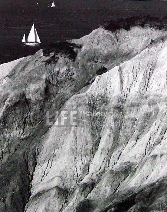 Alfred Eisenstaedt, Gay Head Cliffs, Martha's Vineyard, Massachusetts
Silver Gelatin Print, 10 x 8 inches