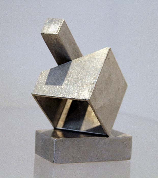 Jane Manus, Silver Cube, 2010
6 x 5 x 3 inches