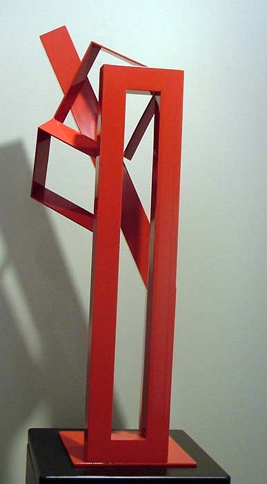Jane Manus, Homage to Al, Maquette, 2008
Welded Aluminum Sculpture, 29 x 10 x 10 inches