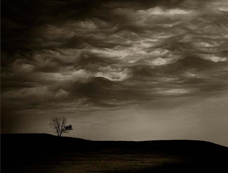 Jack Spencer, Cloud/Trees, South Dakota, 2007
Silver Gelatin Print, 24 x 31 1/8 inches