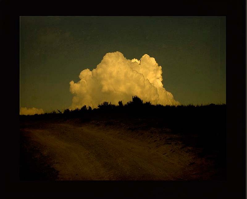 Jack Spencer, Cloud/Road, Wyoming, 2007
Archival Pigment Print with Mixed Media Glaze