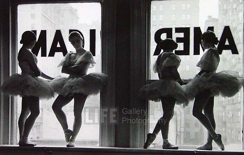 Alfred Eisenstaedt, Intermission at the American Ballet, New York City
Silver Gelatin Print, 8 x 10 inches