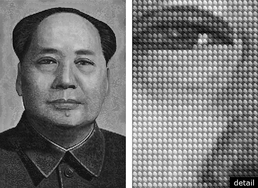 Alex G. Cao, MAO vs MARILYN, 2009
Chromogenic Print with Dibond Plexiglass, 60 x 40 inches; 108 x 72 inches