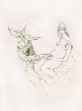 Hans Bellmer, The Beauty and the Beast
1967, Etching on Japan