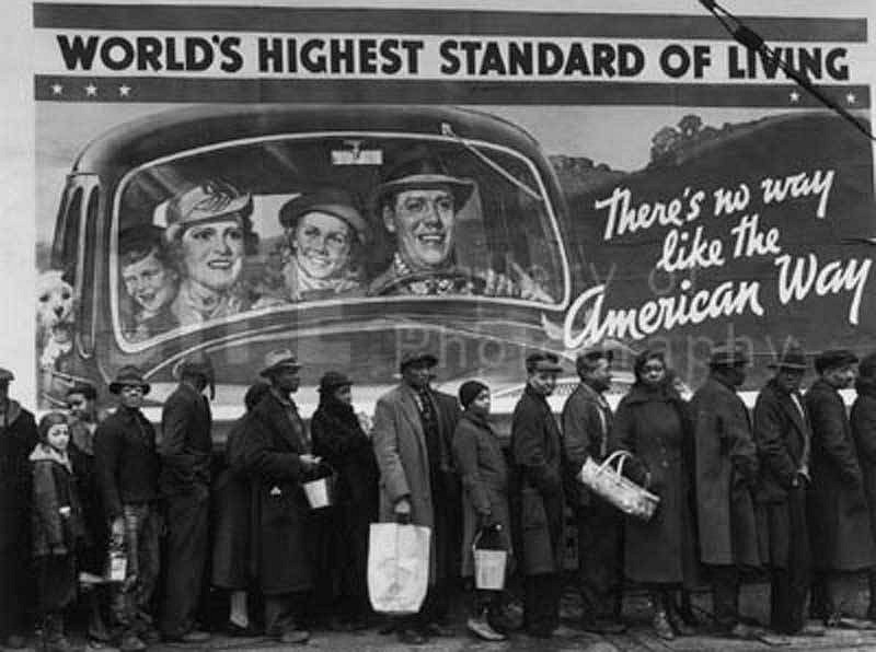 Margaret Bourke-White, At the Time of the Louisville Flood, 1937
Silver Gelatin Print, 11 x 14 inches