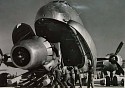 Margaret Bourke-White, Crewmen Unloading Huge B-50 Bomber Plane Engine Used as a Spare from the Belly of a C-124 Cargo Plane upon Arrival at Strategic Air Command's Base, Greenland, TX
1951, Vintage Silver Gelatin Print
