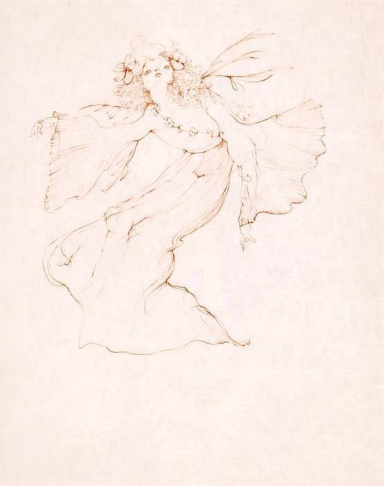 Leonor Fini, Untitled 12, 1975
Etching on Japan, 22 x 15 inches