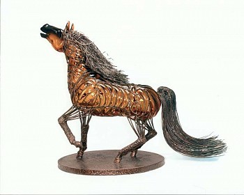 David Bennett - David Bennett Dressage Horse in Brown Amber