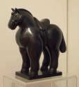 Fernando Botero, Horse with Saddle
Bronze Sculpture