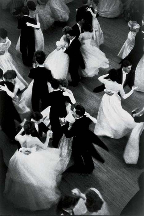 Henri Cartier-Bresson, Queen Charlotte's Ball, London, 1959
Silver Gelatin Print, 17 1/2 x 11 3/5 inches