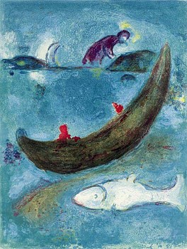 Marc Chagall -&nbsp;Marc Chagall The Dead Dolphin & The 300 Drachmas