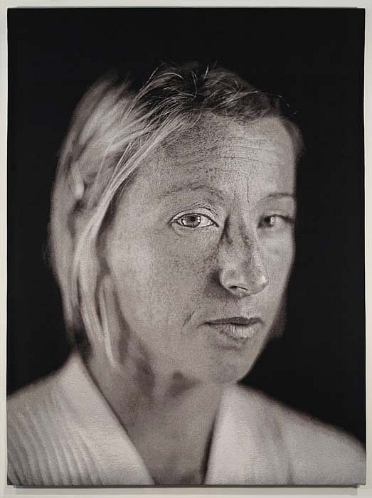 Chuck Close, Cindy, 2006
Jacquard Tapestry, 103 x 79 inches
