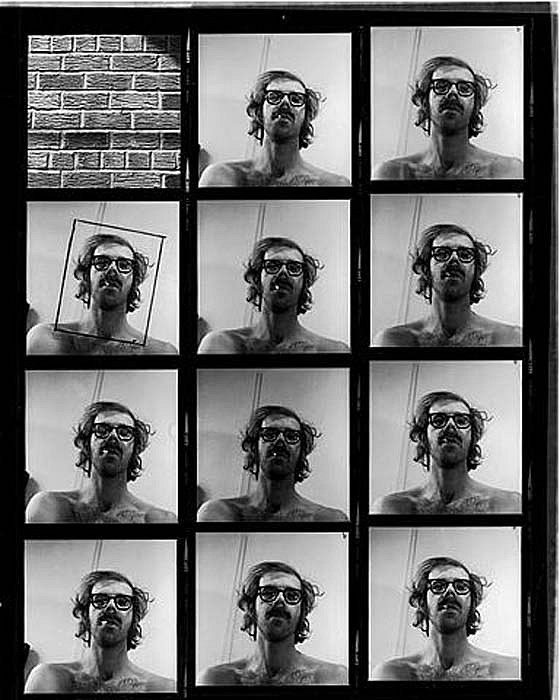 Chuck Close, Untitled (Self-Portrait Contact Sheet), 1967/1999
Archival Iris Print, 30 x 22 inches