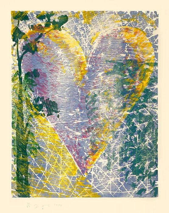 Jim Dine, Lakeside, 1998
Woodcut, 47 1/2 x 38 inches