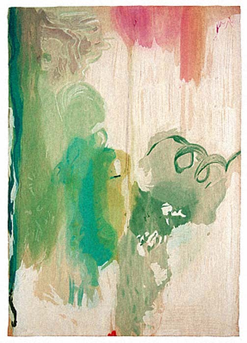 Helen Frankenthaler, Snow Pines, 2004
Thirty-Four Color Ukiyo-e Style Woodcut, 37 1/2 x 26 inches