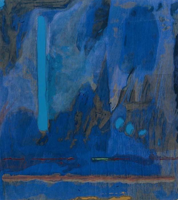 Helen Frankenthaler, Tales of Genji III, 1998
Woodcut Printed in Colors, with Pochoir, 47 x 42 inches