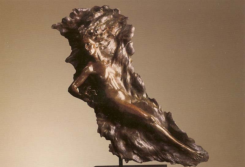 Frederick Hart, Ex Nihilo, Figure No. 1, Full Scale, 2005
Bronze Sculpture, 72 x 64 x 20 inches