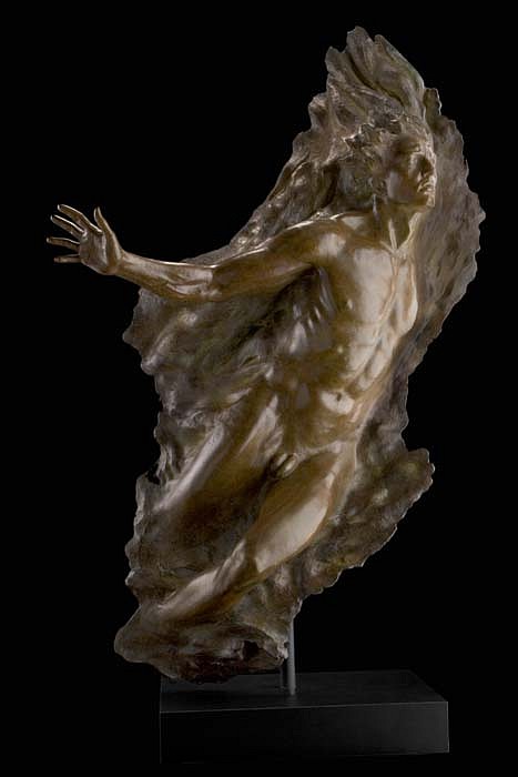 Frederick Hart, Ex Nihilo, Figure No. 5, Full Scale, 2006
Bronze Sculpture, 74 x 51 x 21 inches