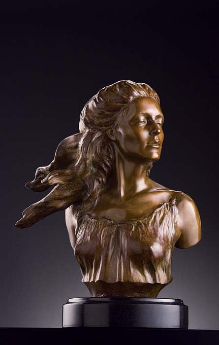 Frederick Hart, The Muses: Music (Suite of Four), 2006
Bronze Sculpture, 20 x 13 1/2 x 12 1/2 inches