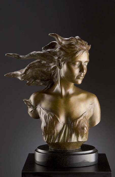 Frederick Hart, The Muses: Dance (Suite of Four), 2006
Bronze Sculpture, 18 1/2 x 15 1/2 x 7 1/2 inches