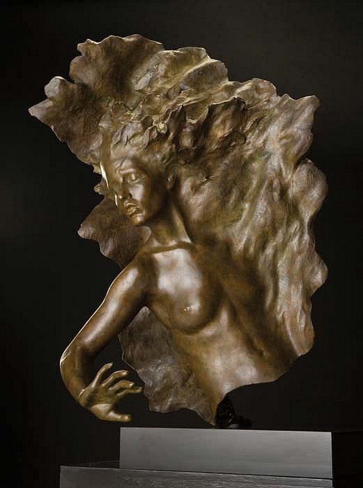 Frederick Hart, Ex Nihilo, Fragment No. 1, Full Scale, 2008
Bronze Sculpture, 47 1/2 x 30 x 13 inches