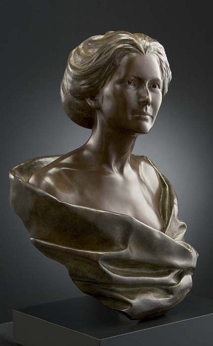 Frederick Hart, The Artist's Wife, 2006
Bronze Sculpture, 28 1/2 x 19 1/4 x 13 1/2 inches