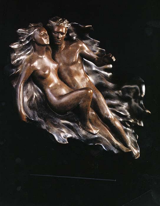 Frederick Hart, Genesis, 1989
Bronze Sculpture, 12 x 10 3/8 x 5 7/8 inches