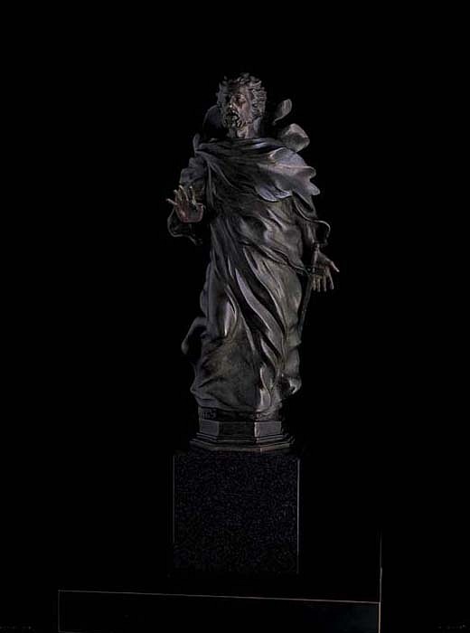 Frederick Hart, St. Paul, Maquette, 2004
Bronze Sculpture, 24 3/4 x 8 5/8 x 5 3/4 inches