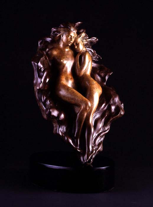 Frederick Hart, Interlude, 1994
Bronze Sculpture, 14 1/2 x 8 x 7 1/4 inches