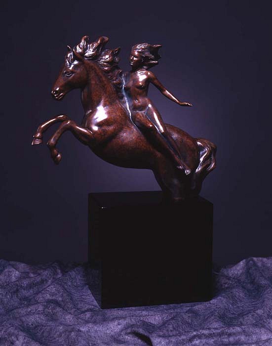 Frederick Hart, Equus, 1998
Bronze Sculpture, 21 x 15 1/2 x 5 inches