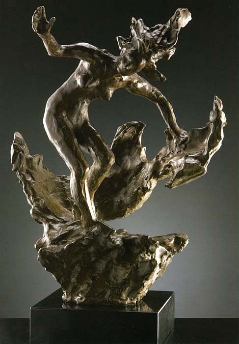 Frederick Hart, The Nymph, 2007
Bronze Sculpture, 17 1/2 x 11 x 10 inches