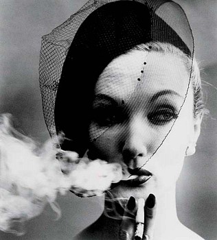 William Klein - William Klein Smoke and Veil, Paris (for Vogue)