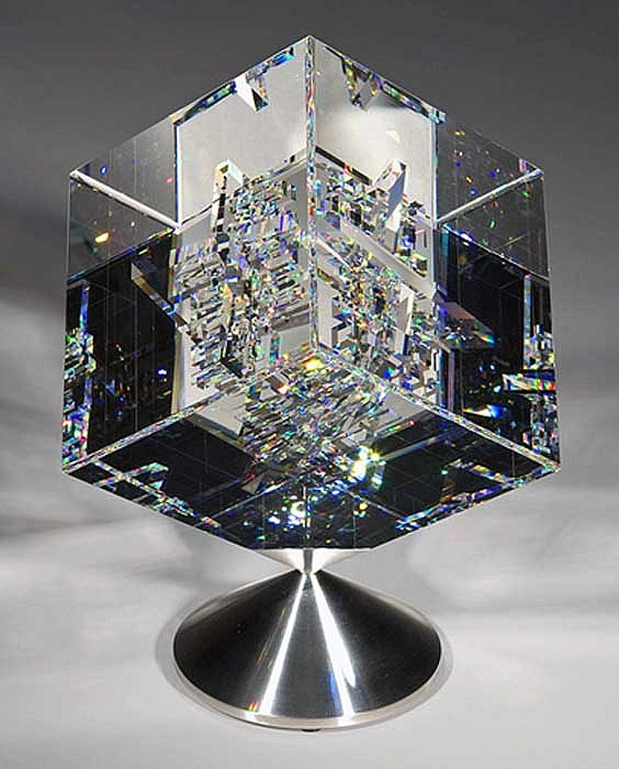Jon Kuhn, Frozen Star
Glass Sculpture, 16 x 11 x 11 inches