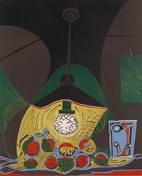 Pablo Picasso -&nbsp;Pablo Picasso Nature Morte Sous la Lampe