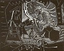 Pablo Picasso, Le Dejeuner sur L'Herbe
1961, Linocut