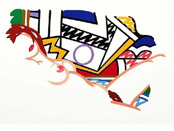 Tom Wesselmann -&nbsp;Tom Wesselmann Monica Nude with Lichtenstein