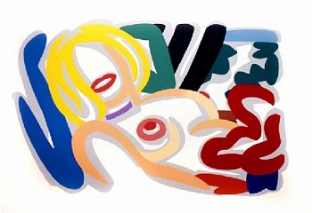 Tom Wesselmann -&nbsp;Tom Wesselmann Big Blonde with Choker
