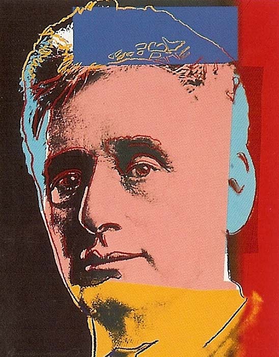 Andy Warhol, Louis Brandeis (From Ten Portraits of Jews of the 20th Century), 1980
Screenprint on Lenox Museum Board, 40 x 32 inches