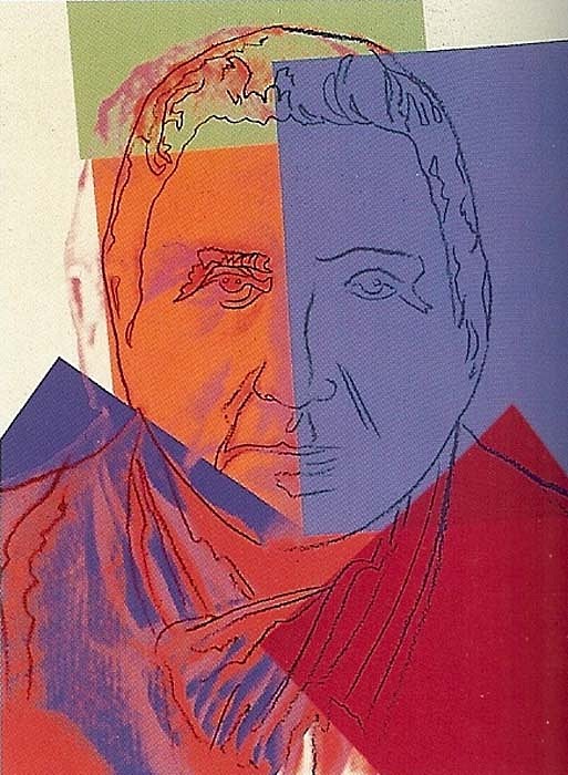 Andy Warhol, Gertrude Stein (From Ten Portraits of Jews of the 20th Century), 1980
Screenprint on Lenox Museum Board, 40 x 32 inches