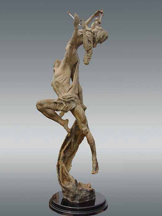 Nguyen Tuan, Reminiscence
Bronze Sculpture, 115 x 48 x 38 inches