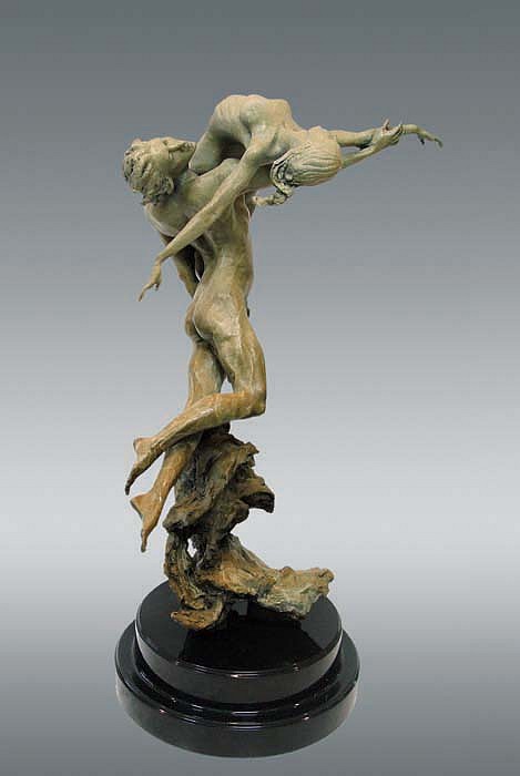 Nguyen Tuan, Rhapsody
Bronze Sculpture, 25 1/2 x 16 x 16 inches