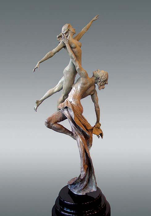 Nguyen Tuan, Inspiration
Bronze Sculpture, 50 x 20 x 16 inches
