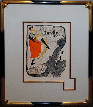 Henri de Toulouse-Lautrec - Henri de Toulouse-Lautrec Jane Avril's Appearance at the Jardin de Paris