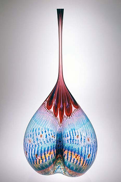 Stephen Rolfe Powell, Slippery Purple Lick
Glass Sculpture, 50 x 23 inches