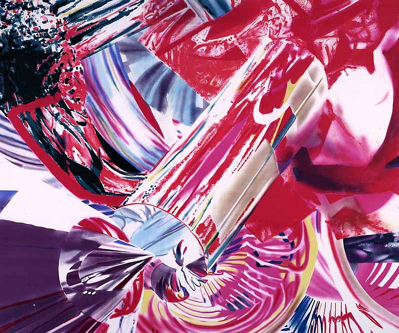 James Rosenquist, Hitchhiker - Speed of Light, 1999
Lithograph, 36 1/4 x 42 1/2 inches