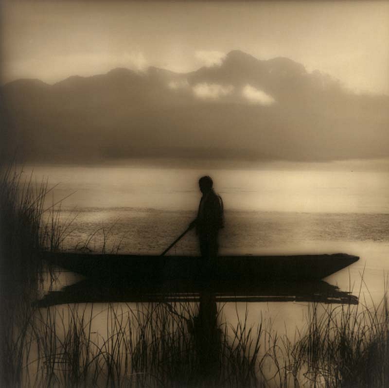 Jack Spencer, Barquero, Michoacan, Mexico, 2000
Silver Gelatin Print with Mixed Media Glaze, 19 7/8 x 23 7/8 inches