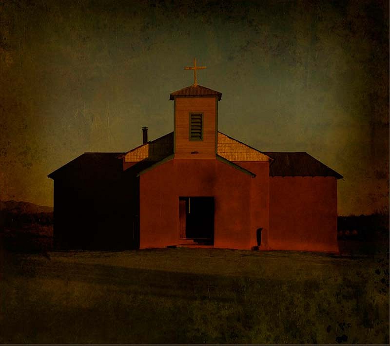 Jack Spencer, Red Church, Casa Rojas, New Mexico, 2006
Silver Gelatin Print, 36 x 41 inches