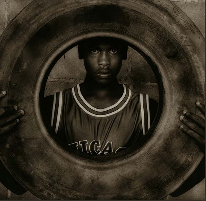 Jack Spencer, Junebug with Tire, Como, MS
Silver Gelatin Print, 20 x 24 inches
